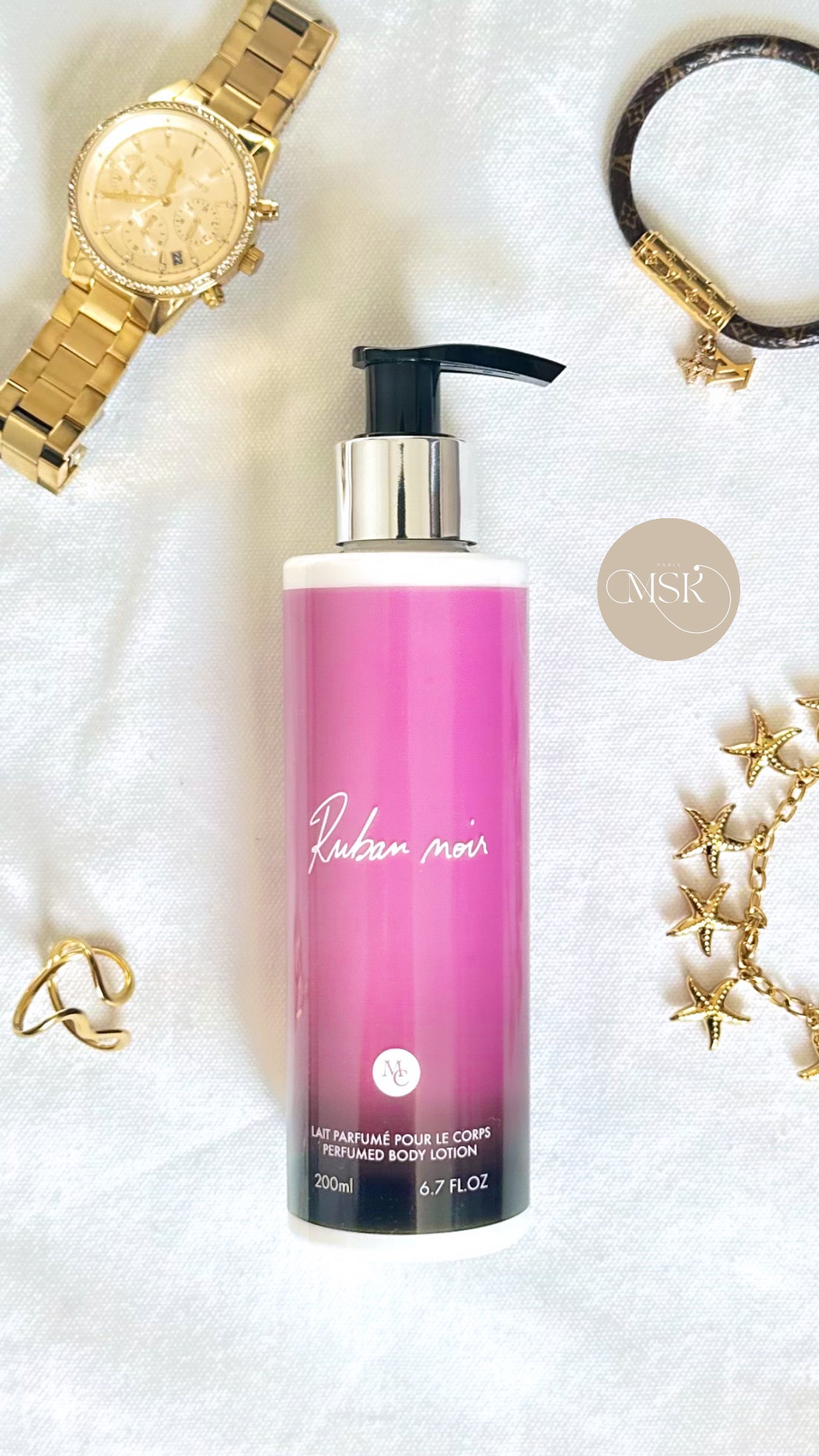 Lait corporel parfumé inspiration La Petite robe Noire