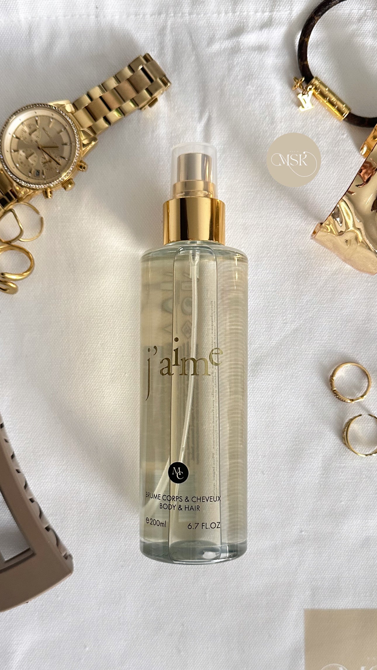 Brume J’adore Dior corps et cheveux