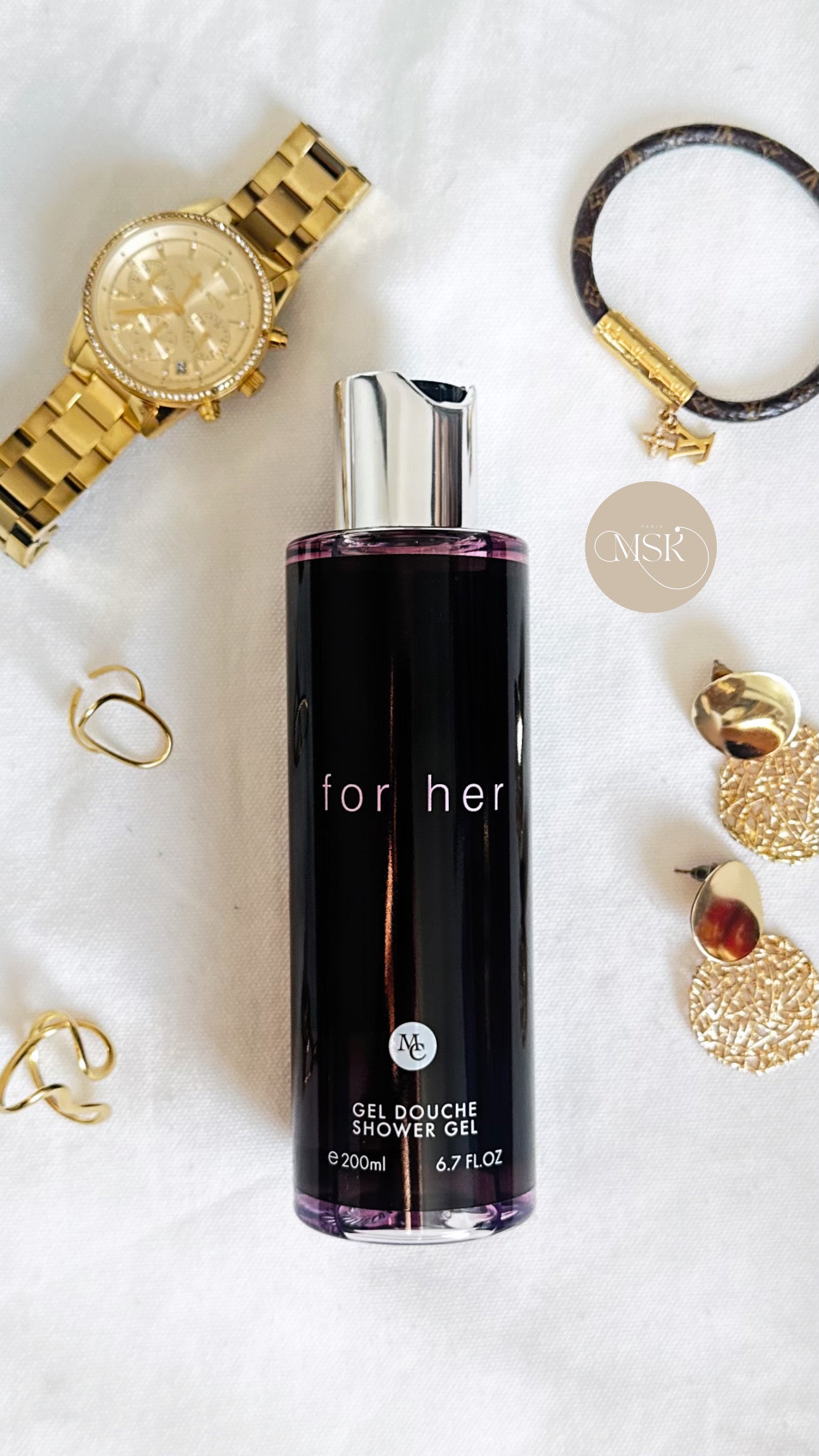 Gel douche parfumé inspiration For Her