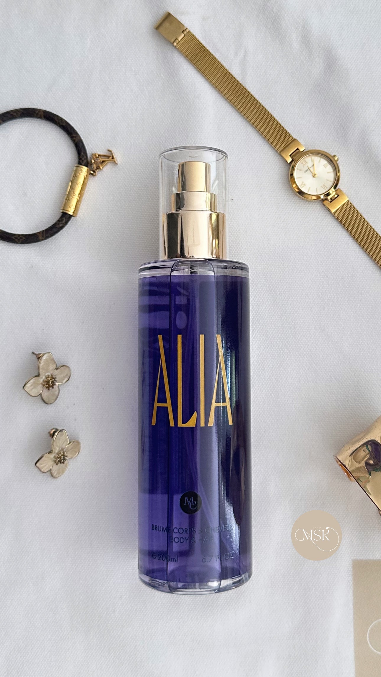 Brume corps et cheveux Alien de Mugler