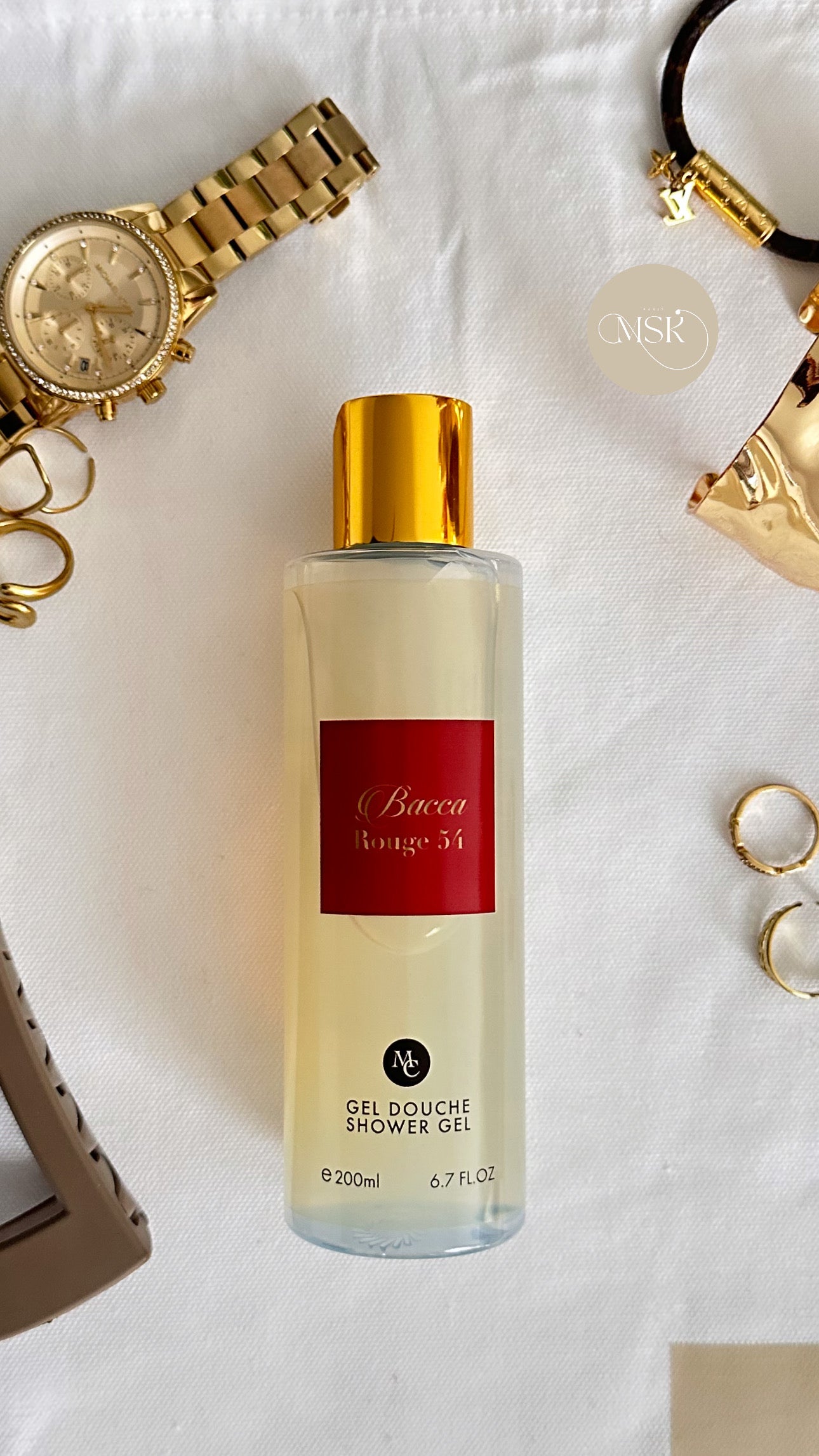 Gel douche Baccarat Rouge 540