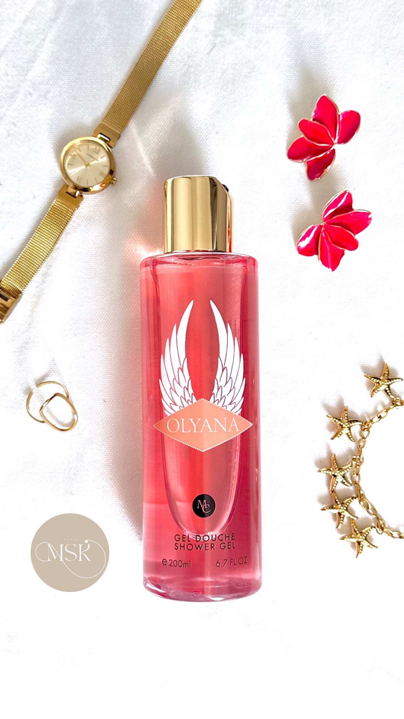 Gel douche parfumé inspiration Olympéa