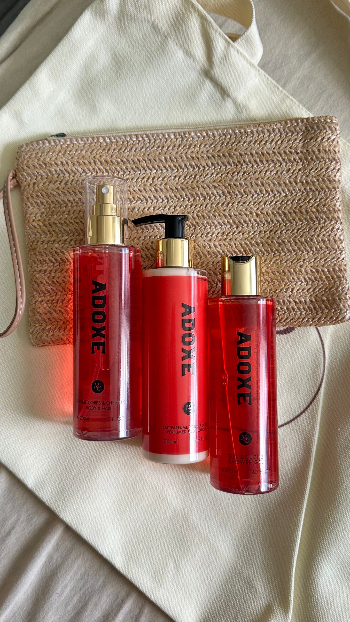 Pack Trio MSK PARIS + pochette