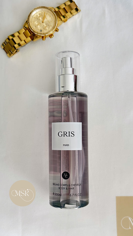 Brume corps et cheveux Gris Dior ( Gris Montaigne )
